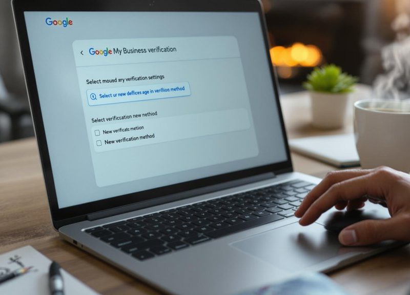 change google my business verification