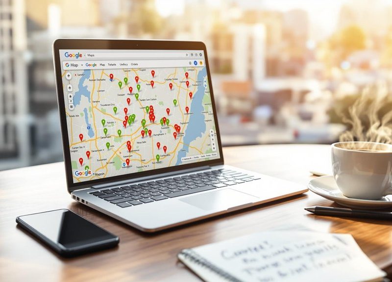 relocate business on maps